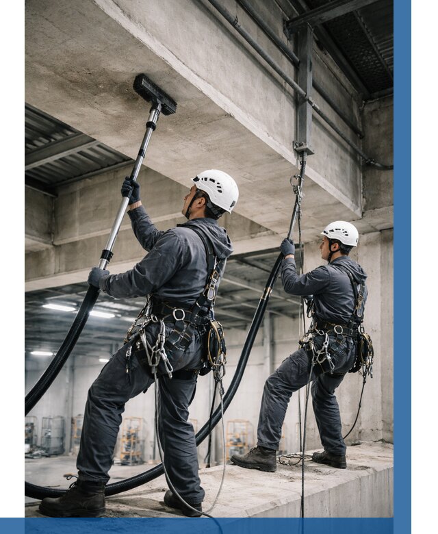 Обеспыливание потолочных конструкций в Североморске от 267 р. |ВЫСОТНИК-Свм