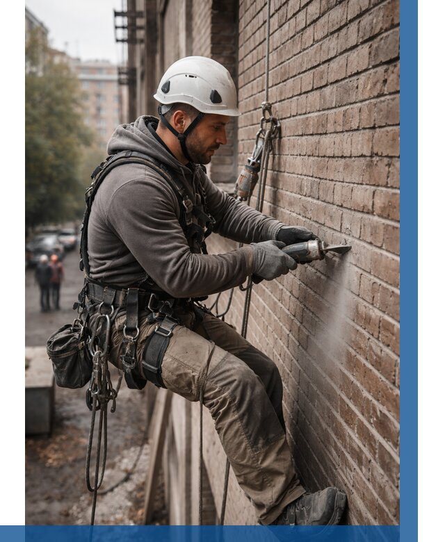 Расшивка кирпичных швов в Североморске от 642 р. | ВЫСОТНИК-Свм