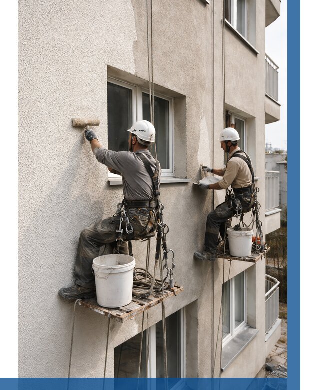 Нанесение короеда на фасад в Североморске от 481 р. | ВЫСОТНИК-Свм