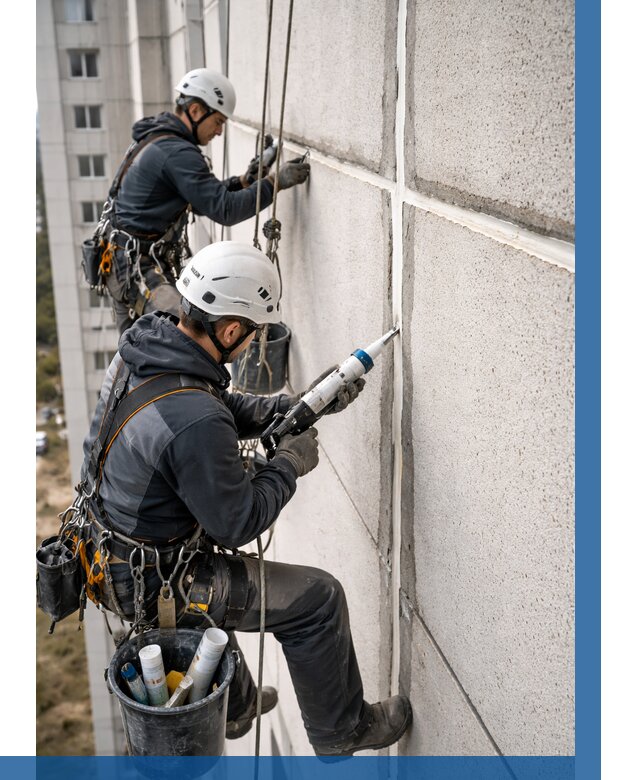 Герметизация межпанельных швов в Североморске от 749 р. | ВЫСОТНИК-Свм