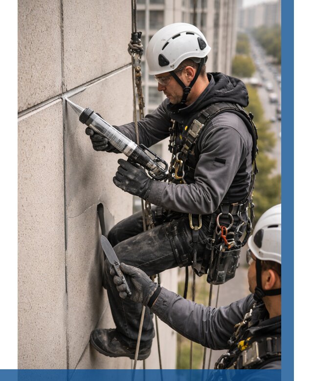 Первичная герметизация швов в Североморске от 642 р. | ВЫСОТНИК-Свм