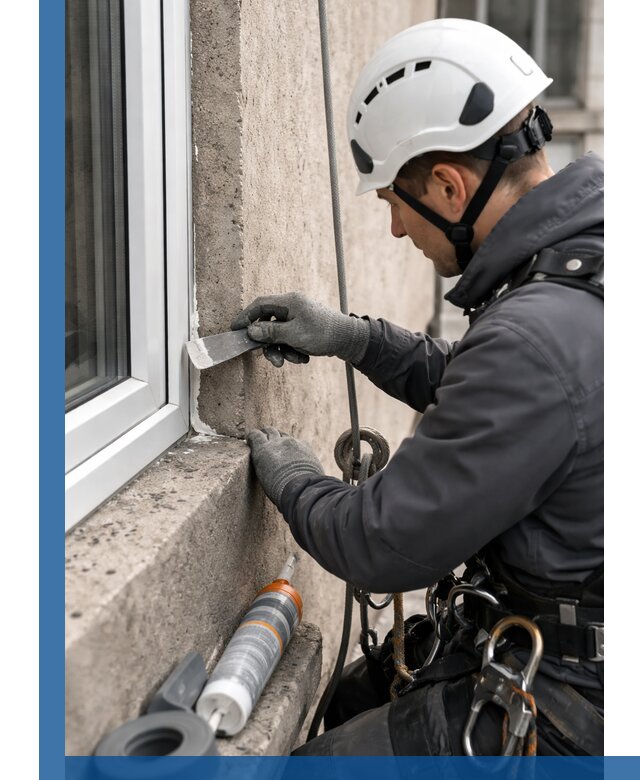 Герметизация монтажных швов окон в Североморске с гарантией качества