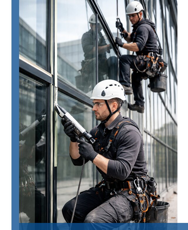 Герметизация витражных швов в Североморске для зданий и фасадов