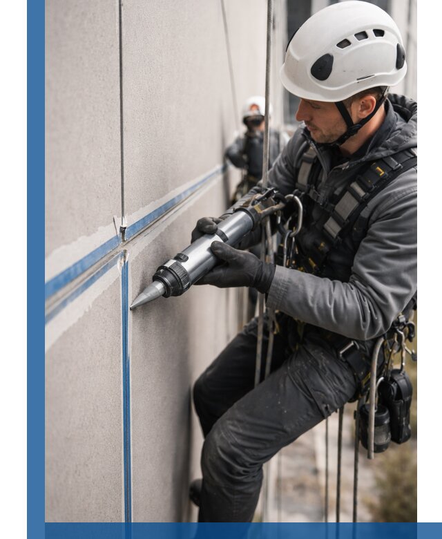 Герметизация стыков фасадных панелей в Североморске качественно и быстро