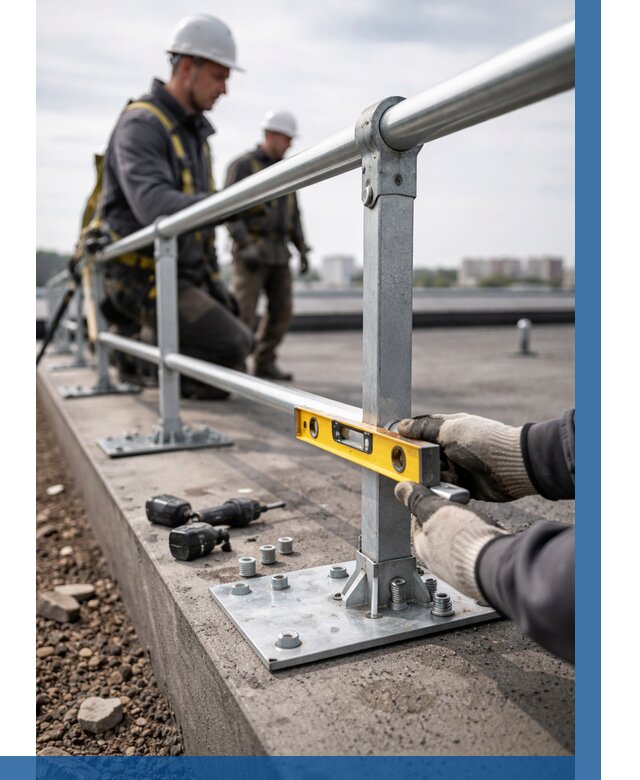 Монтаж кровельного ограждения в Североморске от 1284 р. | ВЫСОТНИК-Свм