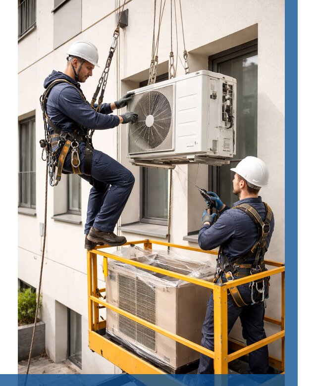 Демонтаж внешнего блока кондиционера в Североморске от 3744 р. | ВЫСОТНИК-Свм