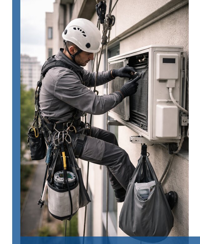 Обслуживание внешнего блока кондиционера в Североморске профессионально