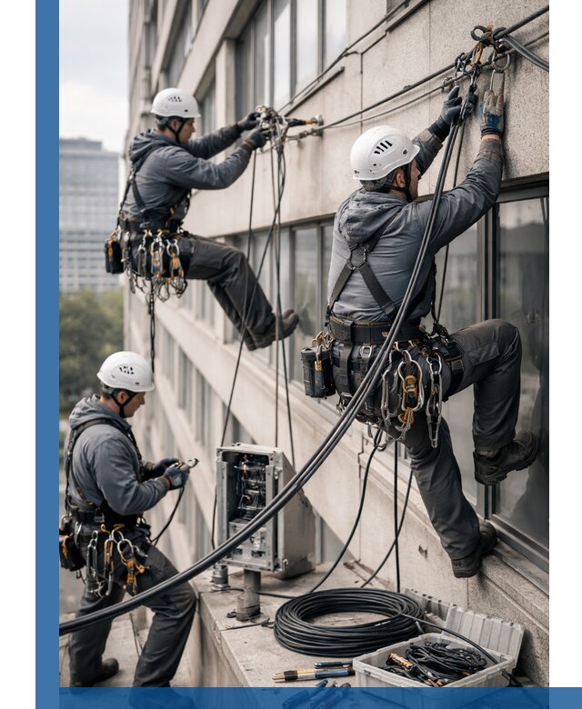 Прокладка оптоволоконного кабеля в Североморске под ключ с тестированием