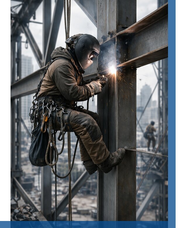 Высотные сварочные работы в Североморске от 3744 р. | ВЫСОТНИК-Свм