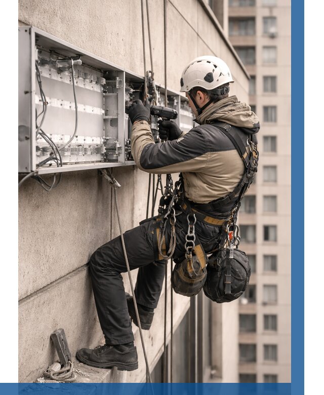 Ремонт вывески на высоте в Североморске от 4814 р. | ВЫСОТНИК-Свм