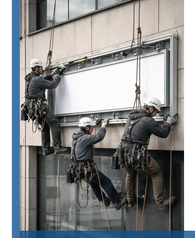 Профессиональный монтаж светового короба под ключ в Североморске