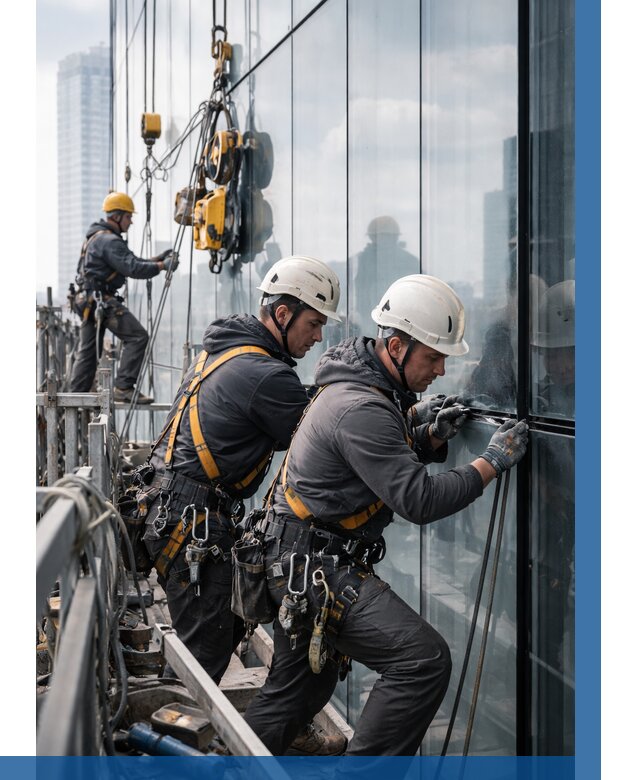 Структурное остекление фасадов в Североморске от 10162 р. | ВЫСОТНИК-Свм