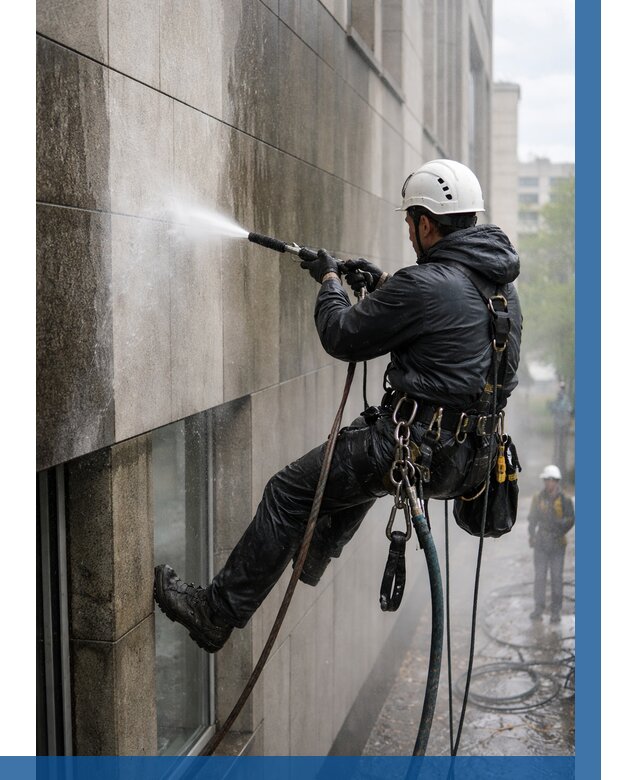 Гидроструйная очистка поверхностей в Североморске от 909 р. | ВЫСОТНИК-Свм