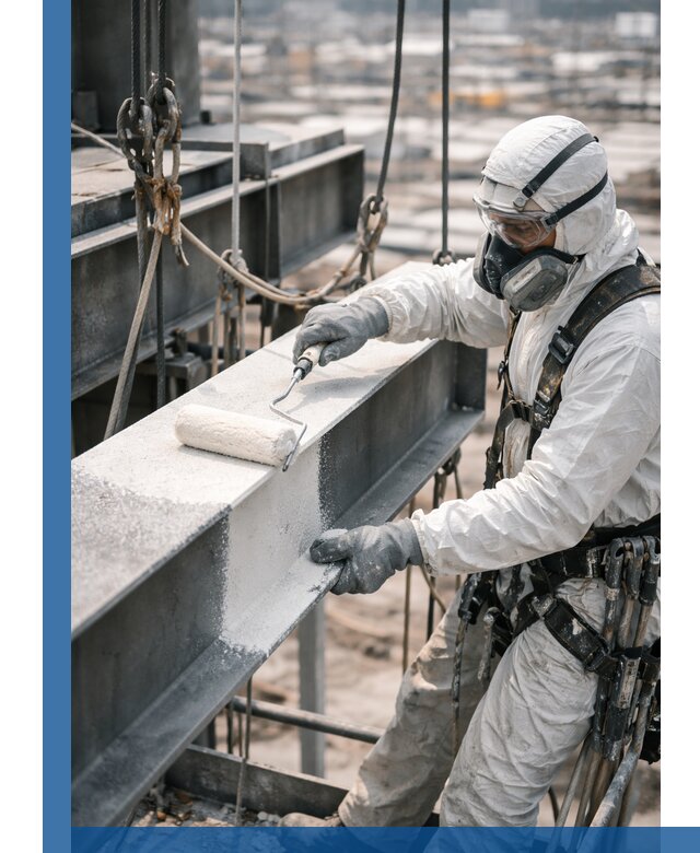 Профессиональная огнезащитная обработка металлоконструкций в Североморске