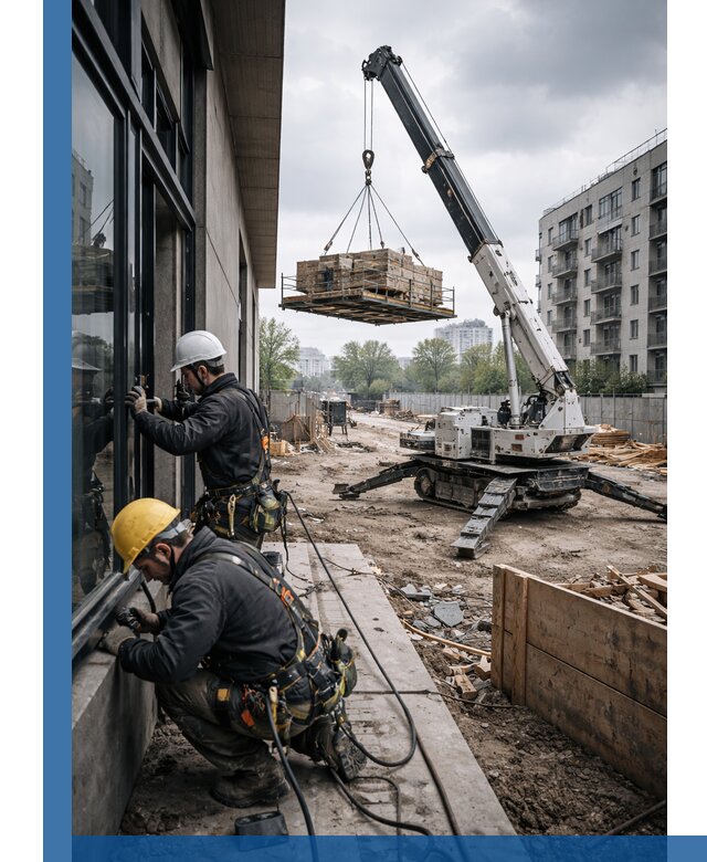 Аренда крана Пионер в Североморске для строительных работ