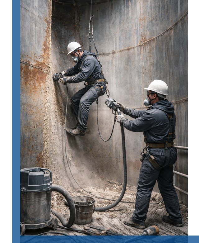 Зачистка силосов в Североморске профессионально с выездом и гарантией