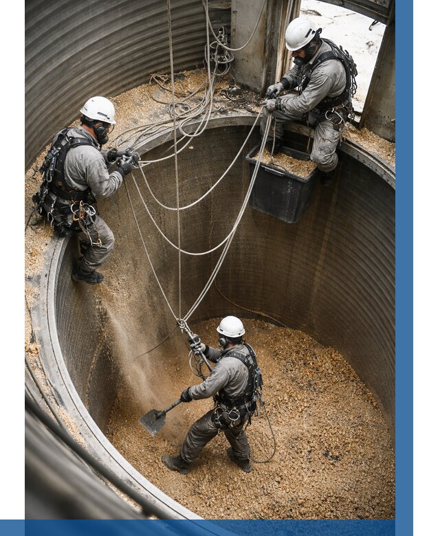 Чистка зерновых бункеров в Североморске от 12836 р. | ВЫСОТНИК-Свм