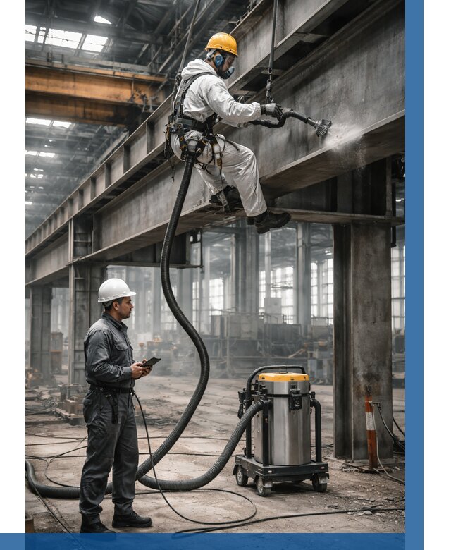 Обеспыливание конструкций в цехе в Североморске от 4493 р. | ВЫСОТНИК-Свм