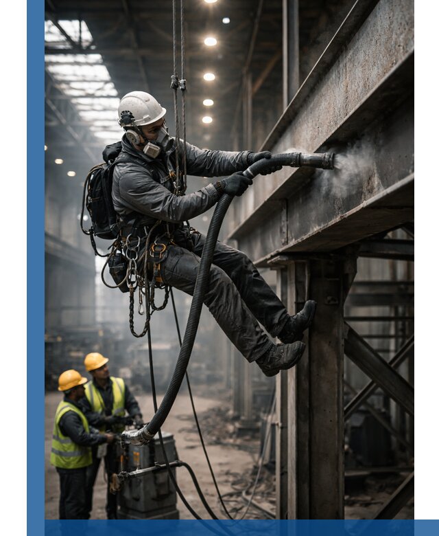 Обеспыливание конструкций в цехах промышленного производства в Североморске