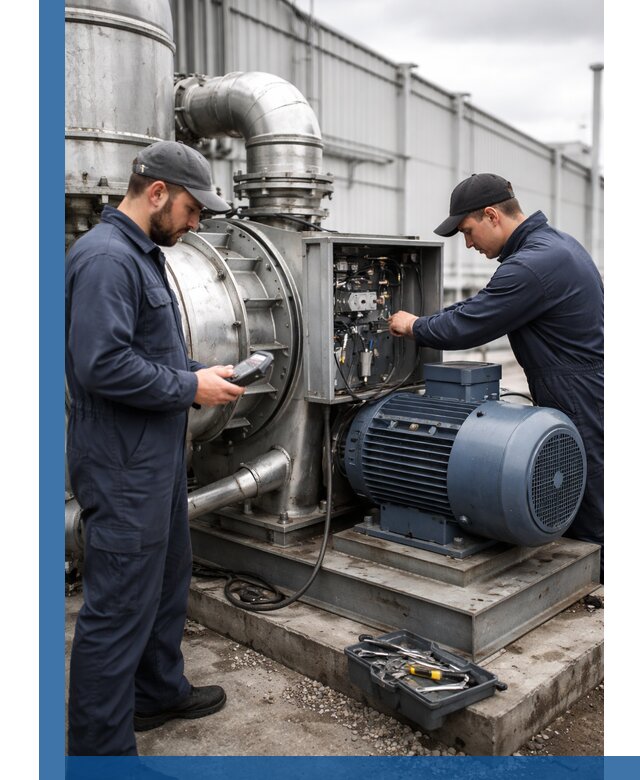 Техническое обслуживание промышленного оборудования в Североморске