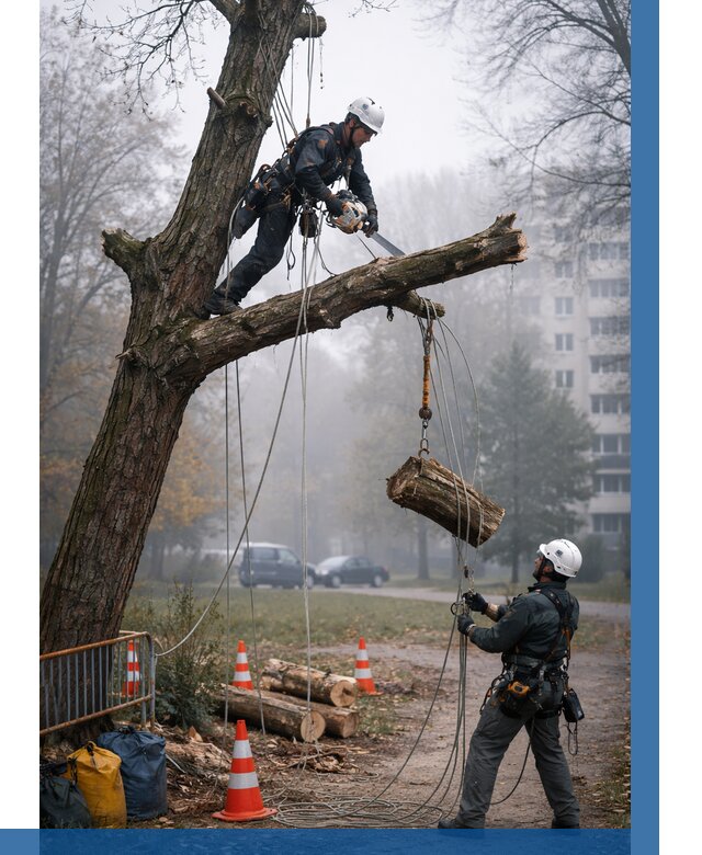 Удаление аварийных деревьев в Североморске от 16046 р. | ВЫСОТНИК-Свм