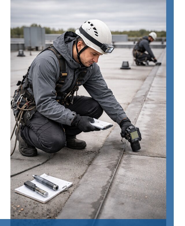 Обследование кровли на протечки в Североморске от 4814 р. | ВЫСОТНИК-Свм