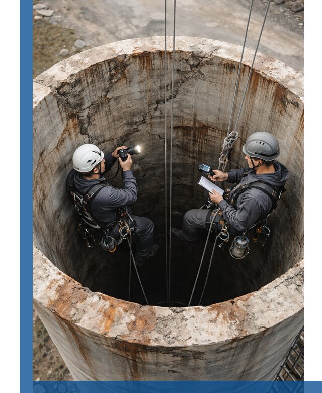 Обследование дымовой трубы: диагностика и оценка состояния в Североморске